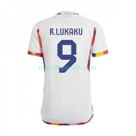 Maillot de Foot Belgique Lukaku 9 Extérieur Coupe du monde 2022 Maillot de Foot Belgique Lukaku 9 Extérieur Coupe du monde 2022